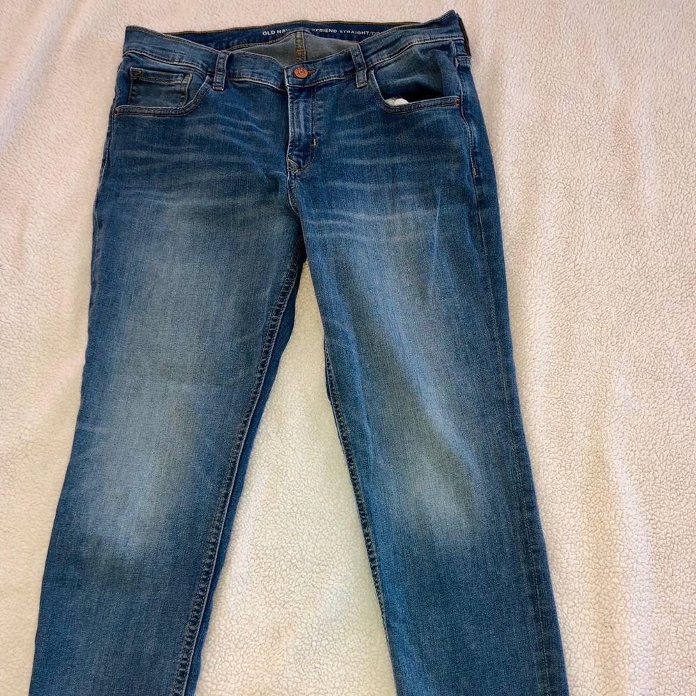 Old Navy Boyfriend Straight sz 10